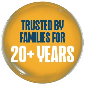Trusted by families for over 20 years
